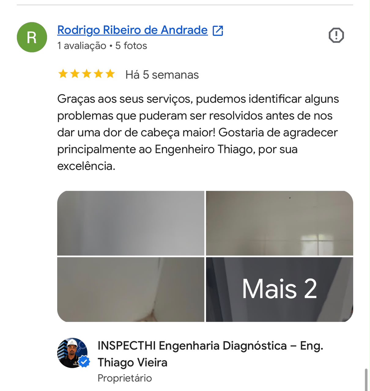 Depoimento de cliente